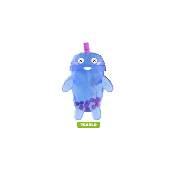 12387 SUN-BTF-FİGÜR BUBBLE TEA CRYSTAL BOBA PALS SERIES 14CM 6A