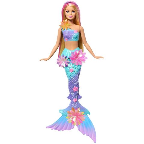 JDM72 Barbie Büyülü Çiçekler Deniz Kızı - Flower Magic Mermaid