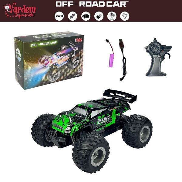 DS-1258A Uzaktan Kumandalı Full Fonksiyon 2.4G 1:18 Şarjlı High Off Road Araba