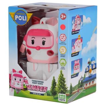 POLI MRT-687 ROBOCAR POLİ BÜYÜK TRANSFORMİNG ROBOT AMBER SESLİ VE IŞIKLI