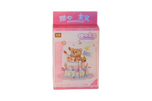 LZ8807  AYILI KEK   BLOCK OYUNCAK 370 PARÇA