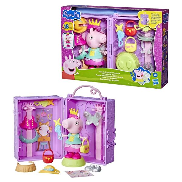 G1017 Peppa Pig Peppa'nın Giydirme Dolabı Oyun Seti