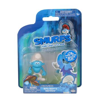 SRN 96562 Şirinler 2li Figür Set -Necotoys