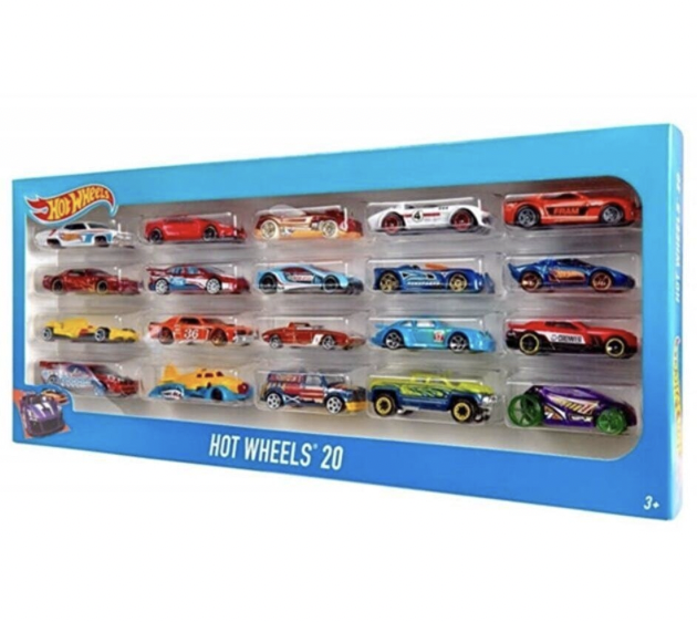 HOT WHEELS 20 Li Araba Seti H7045