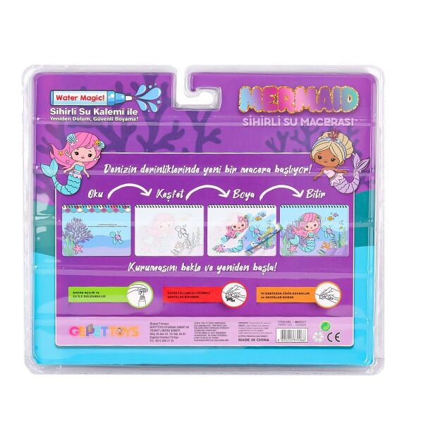 BK012 Sihirli Boyama Kitabı -Gepettoys