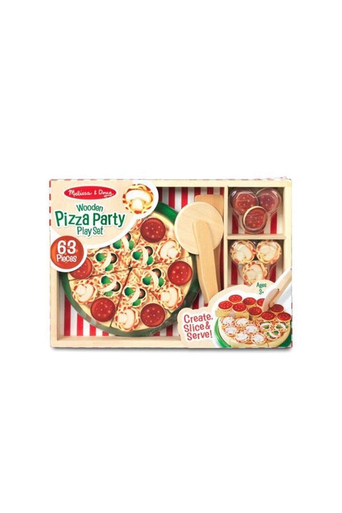 Melissa & Doug Melissa&Doug Ahşap Pizza Partisi / MP23495