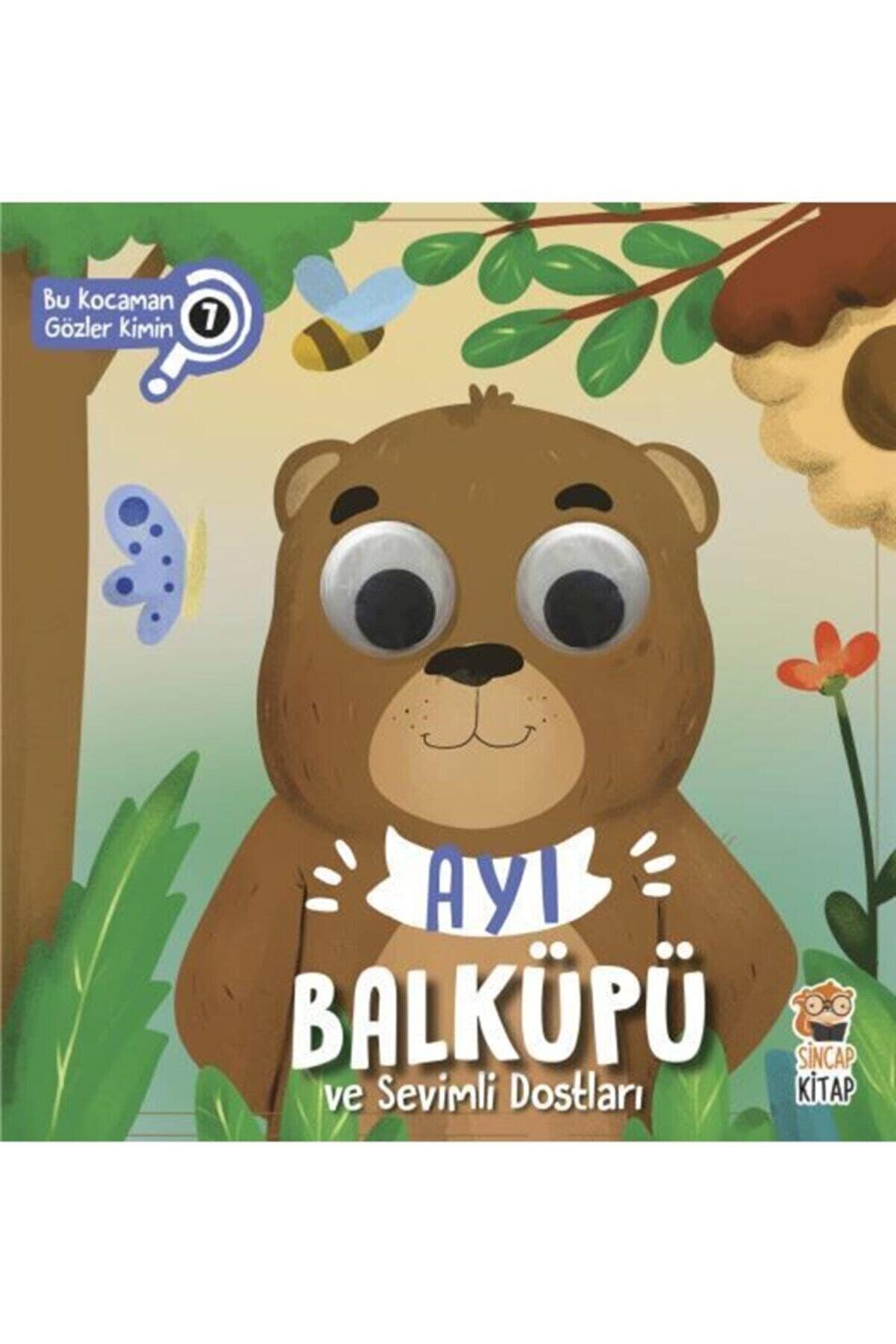 Sincap Kitap Ayı Bal Küpü Ve Sevimli Dostları - Bu Kocaman Gözler Kimin?