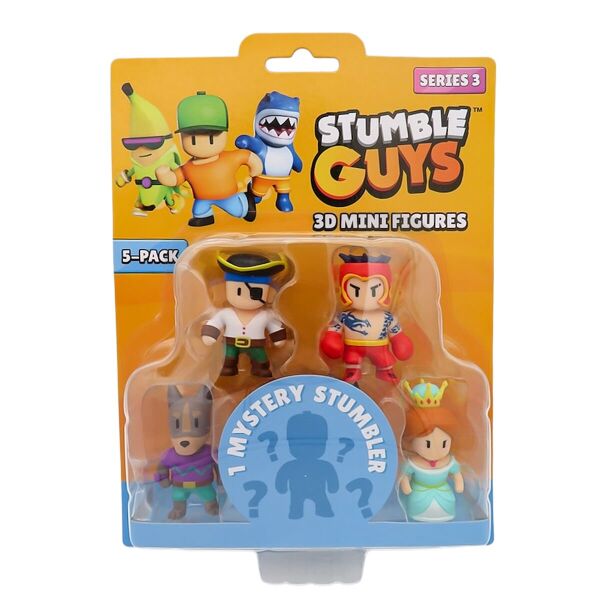 TUY22000 Stumble Guys 5li Mini Figür