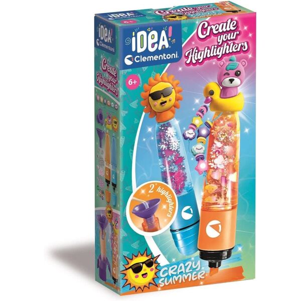 18130 Idea Clemetoni - Fosforlu Kalem Tasarım Seti - Çılgın Yaz