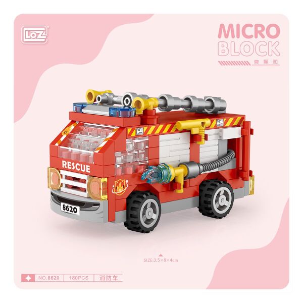 LZ8620 LOZ Blok Oyuncak Mini Poşet -Vagonlife