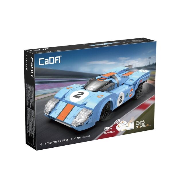 C51076W CADA AZURE FIRTINASI 266 PARÇA BLOCK OYUNCAK