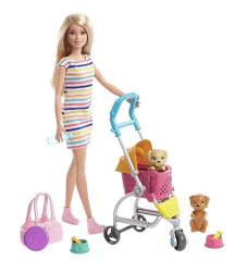 Barbie ® ve Köpekleri Geziyor Oyun Seti GHV92 126149