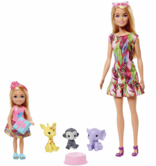 Barbie ve Chelsea Kayıp Doğum Günü Oyun Seti GTM82