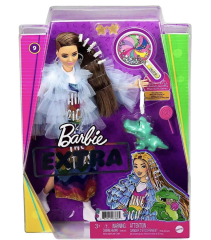 Barbie Extra Renkli Elbiseli Bebek GYJ78