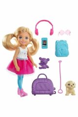 Barbie Chelsea Seyahatte ve Aksesuarları FWV20