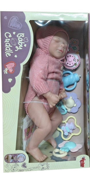 KNG-902-5 905-2 KUT 43 CM GERÇEKÇİ BEBEK VE