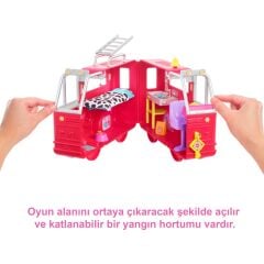 Barbie Chelsea İtfaiye Aracı Oyun Seti HCK73