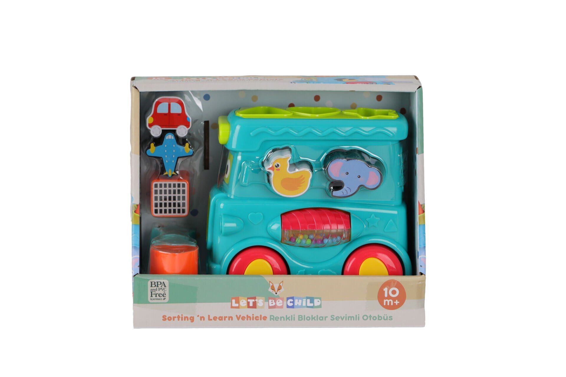 31084 LC RENKLİ BLOKLAR SEVİMLİ OTOBÜS