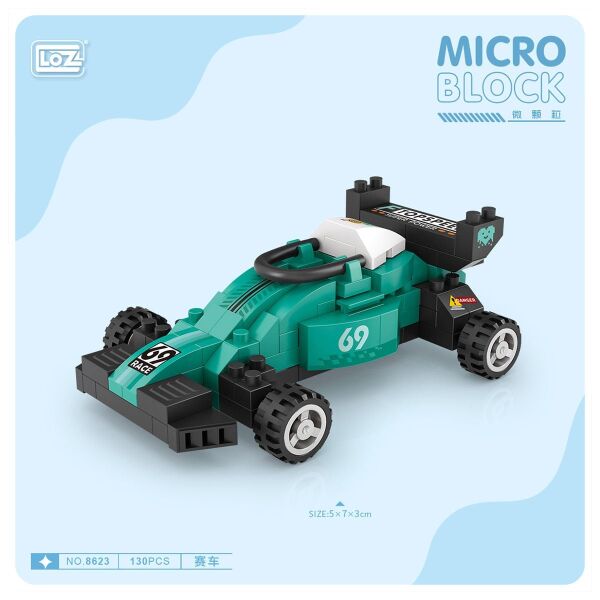 LZ8623 LOZ Araba Blok Seti Mini Poşet -Vagon life