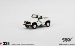 Mini GT Land Rover Defender 90 Pickup White