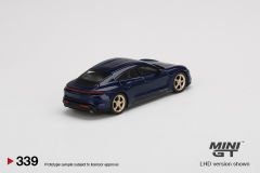 Porsche Taycan Turbo S Gentian Blue Metallic