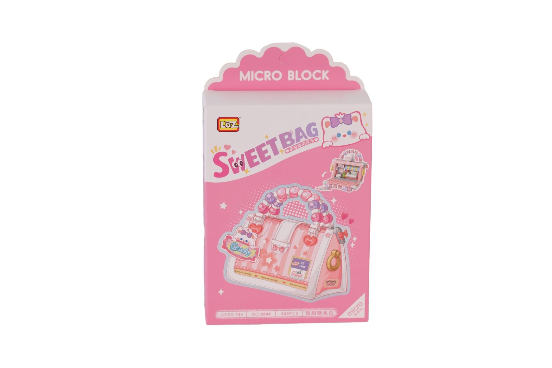 LZ-8844 LOZ ŞEKER ÇANTASI 340 PARÇA BLOCK OYUNCAK