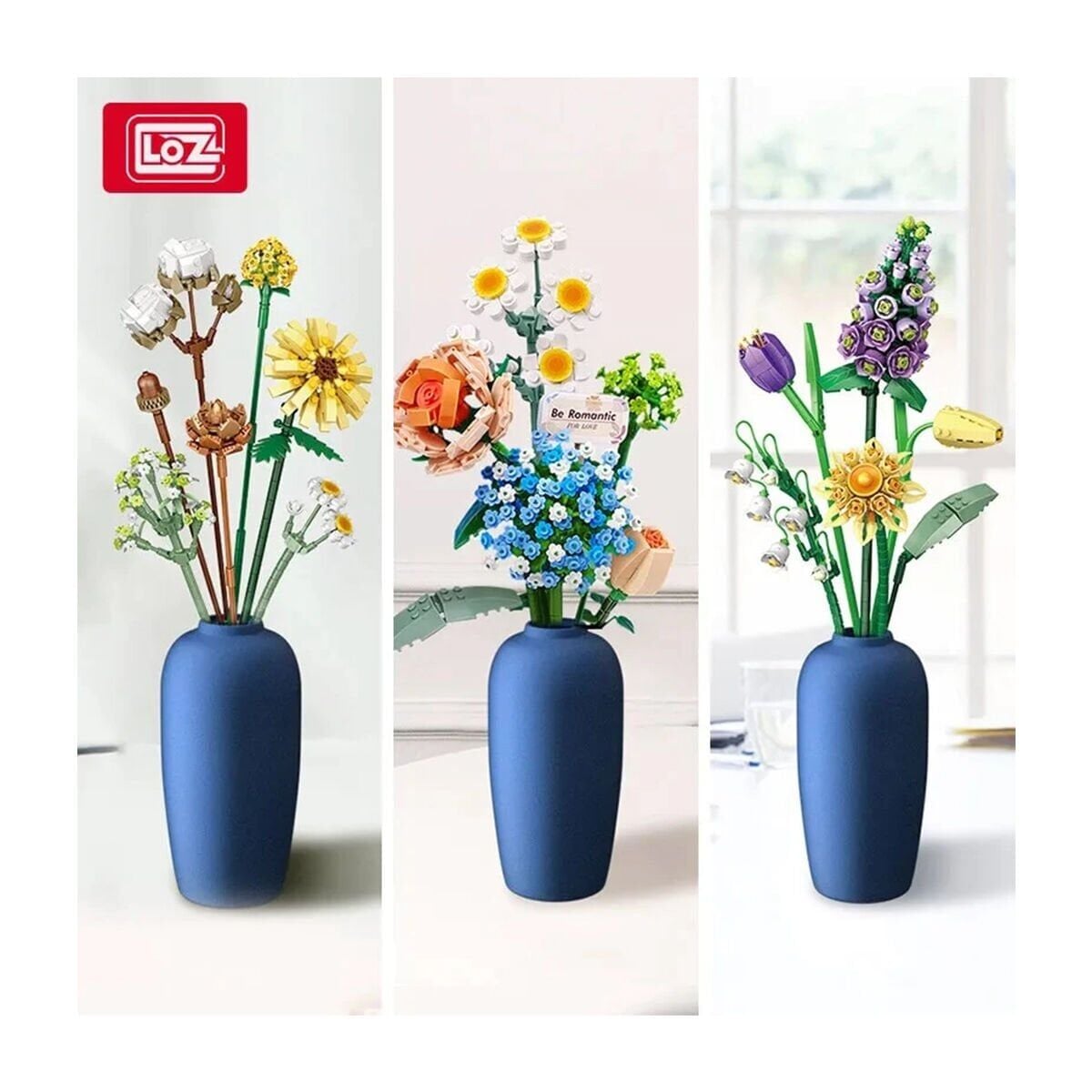 LZ1670 LOZ Eternal Flowers Serisi - ''Kar Sonrası İlk Güneş'' 646 Parça Yapım Seti