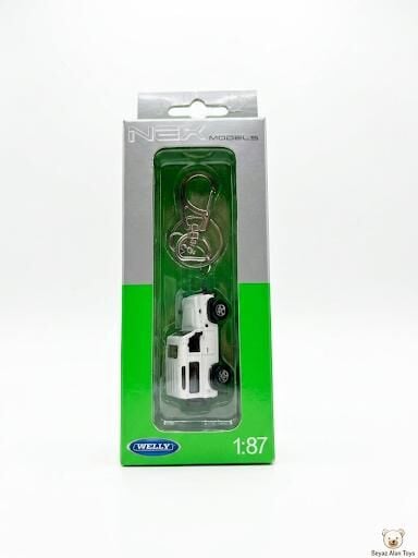 Welly Metal Araba Anahtarlık - Bj-1873100 - Model Araba Tasarımlı