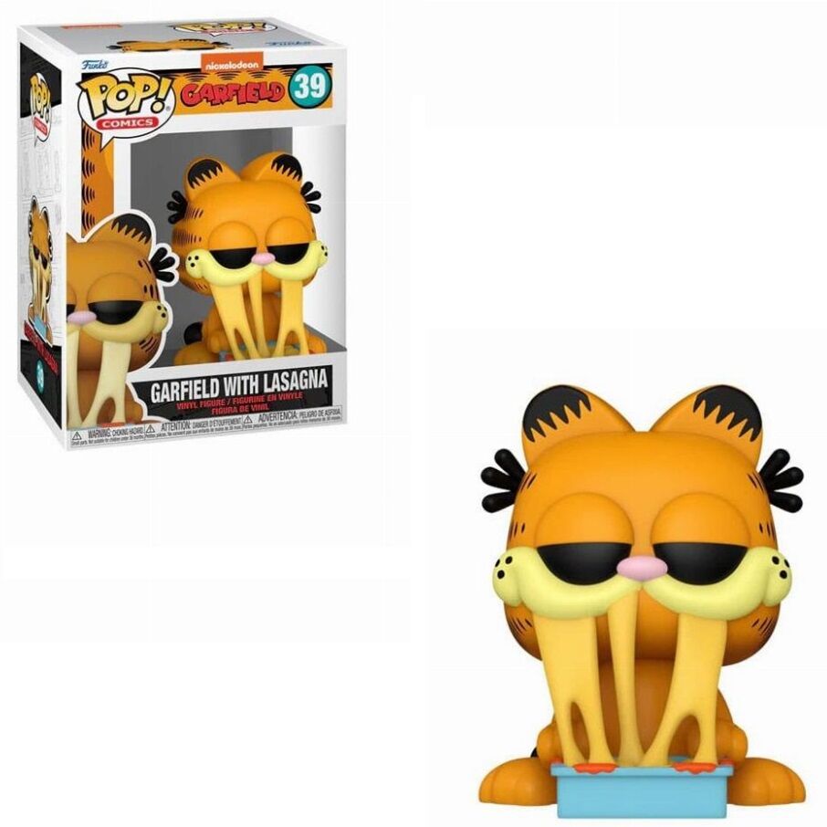 Funko POP! Comics: Garfield - Lazanya ile Garfield Koleksiyon Figürü