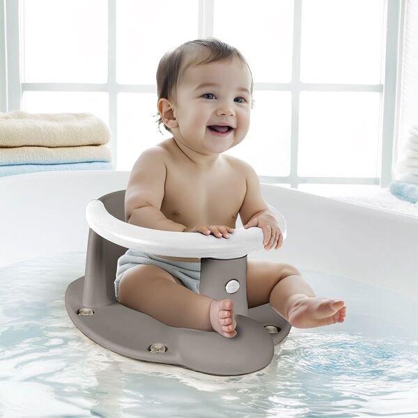 7468 BEBEK BANYO YIKAMA OTURAĞI STONE GRİ
