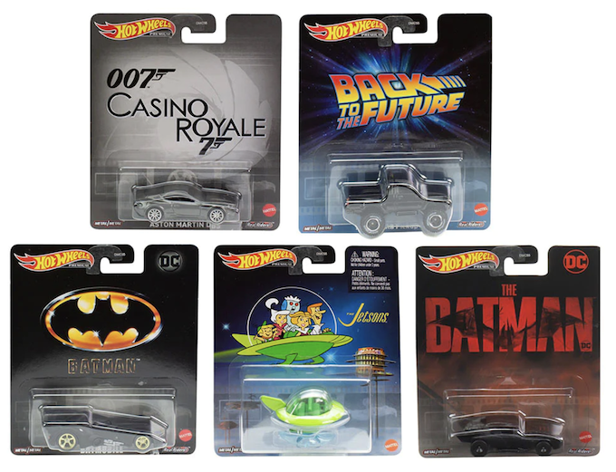 Hot Wheels Premium Retro Entertainment 2023