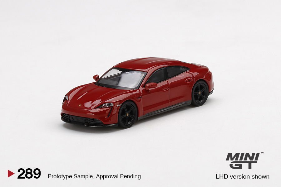 Porsche Taycan Turbo S Carmine Red