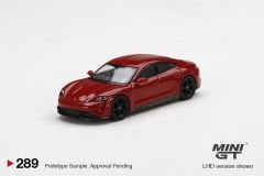 Porsche Taycan Turbo S Carmine Red