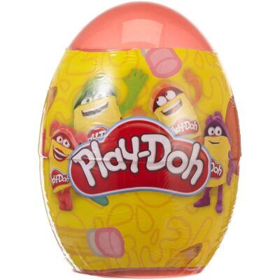 Play-Doh Dev Sürpriz Yumurta Oyun Hamuru Seti - Eğitici Şekiller ve Aksesuarlar