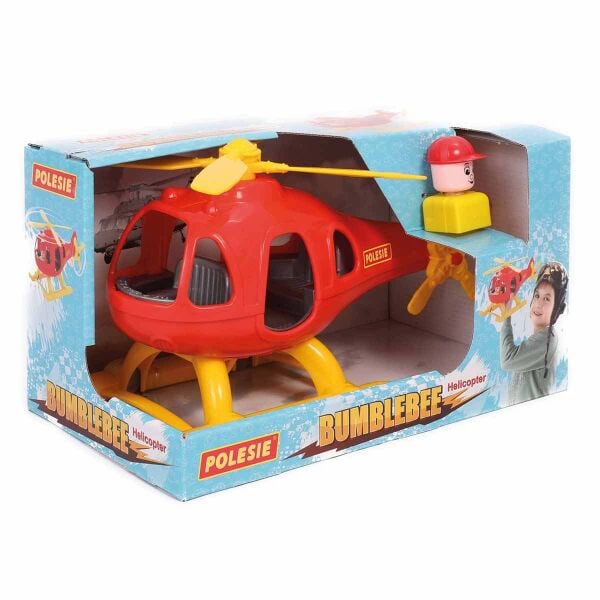 Bumblebee Karakterli Çocuk Helikopteri - Yeşil ve Kırmızı Renk Seçeneği