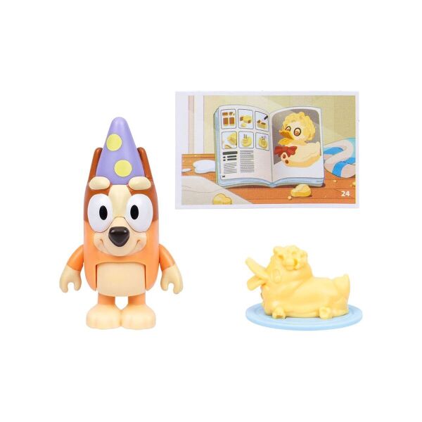 BLUEY/19223 BLUEY TEK FİGÜR AKSESUARLI SET ASORTİ