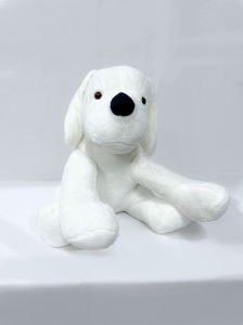 PELUŞ OTURAN KÖPEK BEYAZ