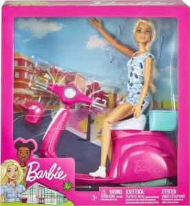 Barbie Doll and Scooter