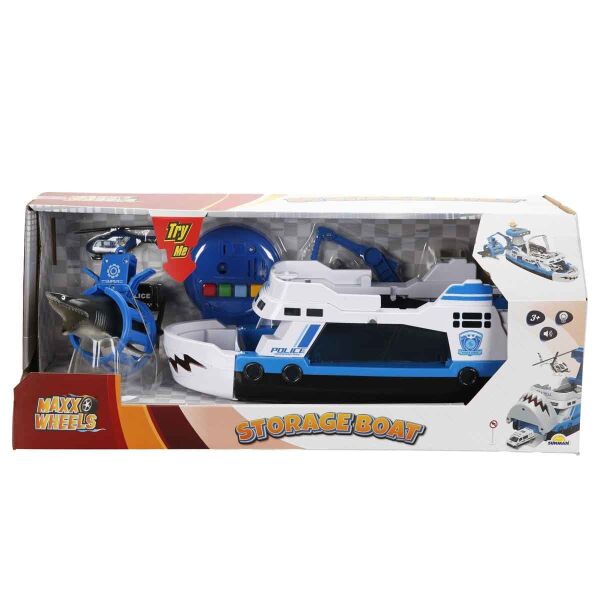 4348 SUN Maxx Wheels Sesli ve Işıklı Sahil Güvenlik Oyun Seti