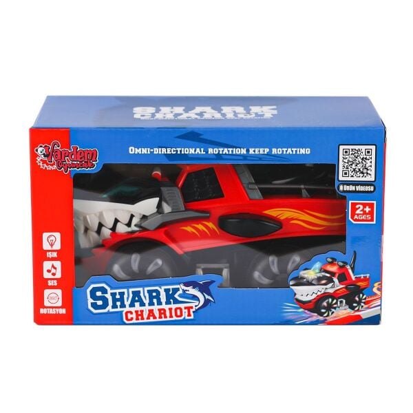 ZR171 Işıklı Müzikli Shark Chariot - Vardem Oyuncak