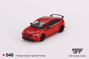 Honda Civic Type R Rallye Red 2023 W/ Advan GT Wheel