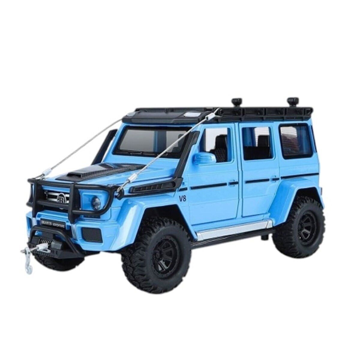 XHD-B2421 -Vardem 1:24 Çek Bırak Işıklı ve Sesli Model Off Road Metal 1:24