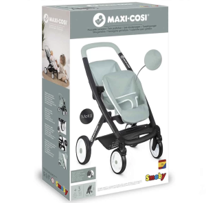 Smoby Maxi-Cosi&Quinny Oyuncak İkiz Bebek Arabası - Adaçayı Yeşili