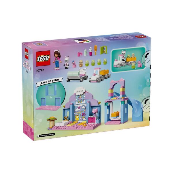 10796 Lego Gabby’s Dollhouse Gabby'nin Kitty Bakım Odası 165 parça +4 yaş