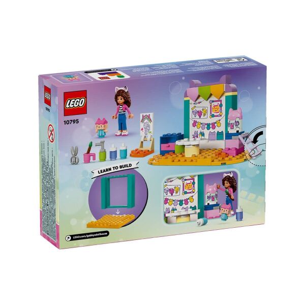 10795 Lego Gabby’s Dollhouse Gabby'nin Hayal Evi Baby Box ile El Sanatları 60 parça +4 yaş