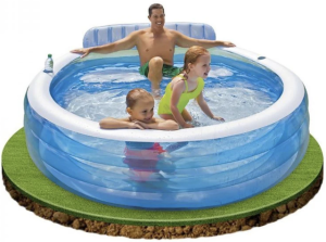 INTEX KOLTUKLU AİLE HAVUZU 2.29m x 2.18m x 79cm