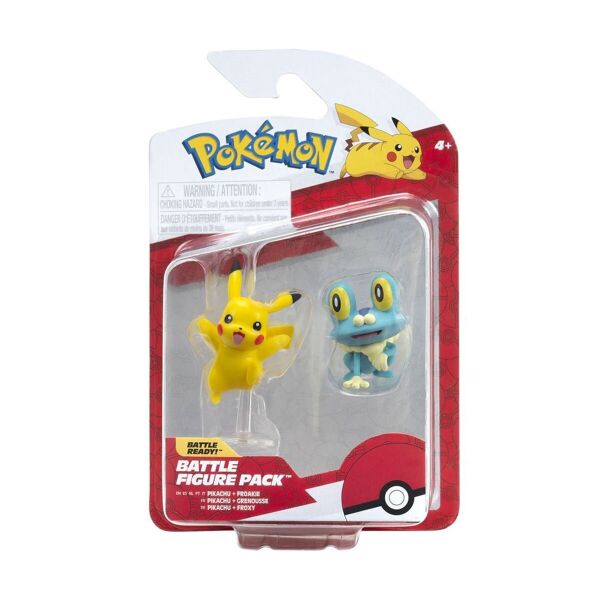 POK PKW3355-A Pokemon Battle 2li Figür Seti Asorti