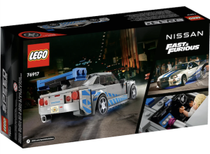 LEGO Speed Champions Daha Hızlı Daha Öfkeli Nissan Skyline GT-R (R34) 76917