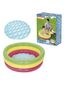 Bestway Bebek Havuzu Renkli 3 Bölmeli 70x24 cm.