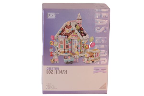 LZ-1224 LOZ ŞEKER EVİ 781 PARÇA BLOCK OYUNCAK